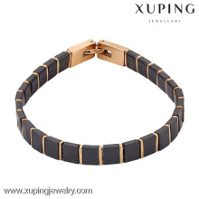 74279-xuping mode vergoldet schmuck großhandel italienische lederarmbänder